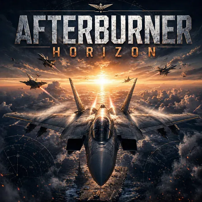 Cover art for the album Afterburner Horizon