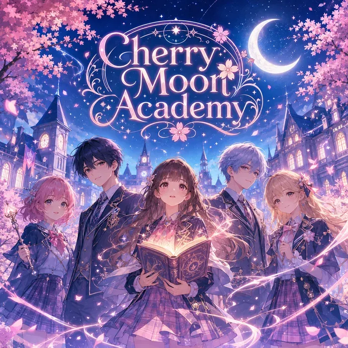 Cover art for the album Cherry Moon Academy