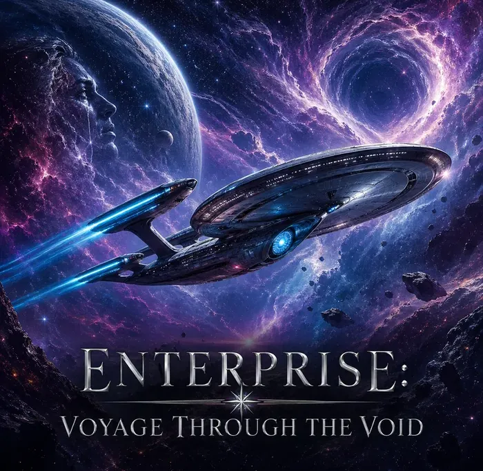 Cover art for the album Enterprise: Voyage Through the Void
