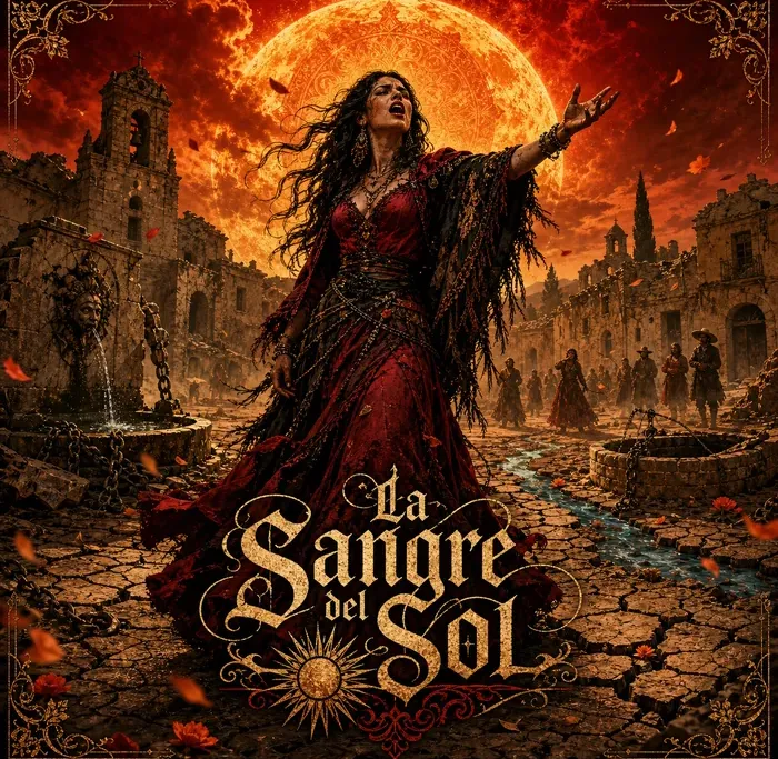 Cover art for the album La Sangre del Sol