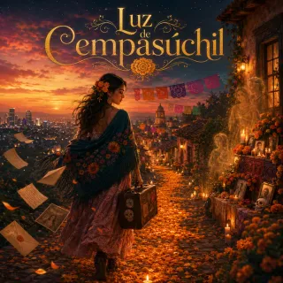 Cover art for the album Luz de Cempasúchil