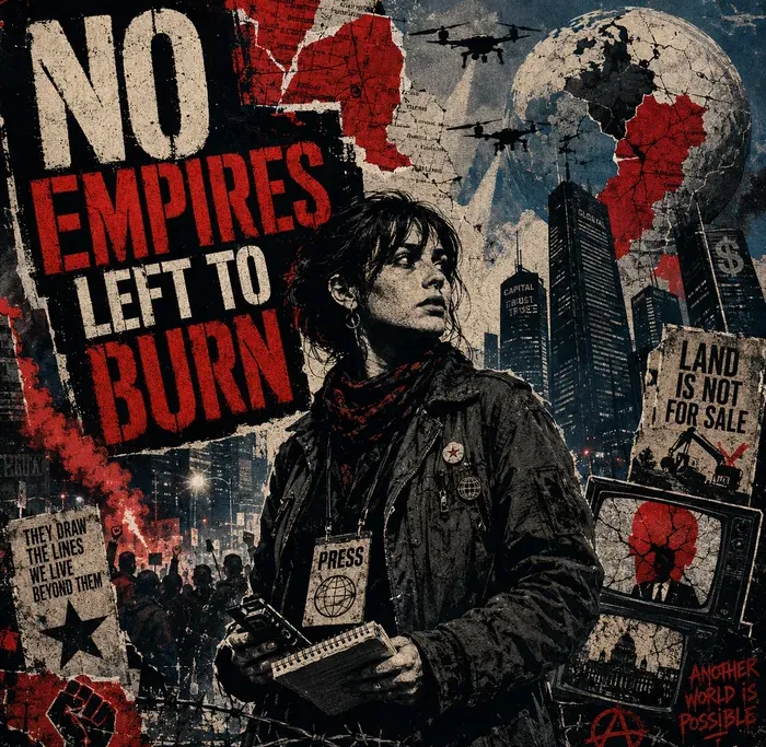 Cover art for the album No Empires Left to Burn
