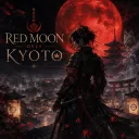 Cover art for the album Red Moon Over Kyoto