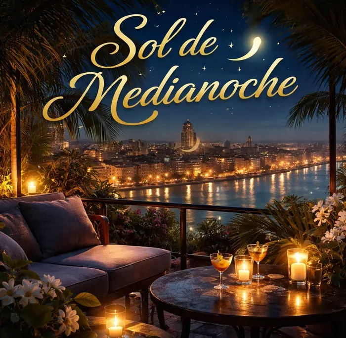 Cover art for the album Sol de Medianoche