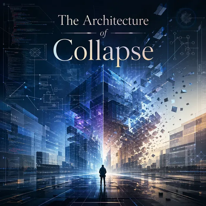 Cover art for the album The Architecture of Collapse
