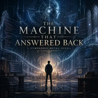 Cover art for the album The Machine That Answered Back