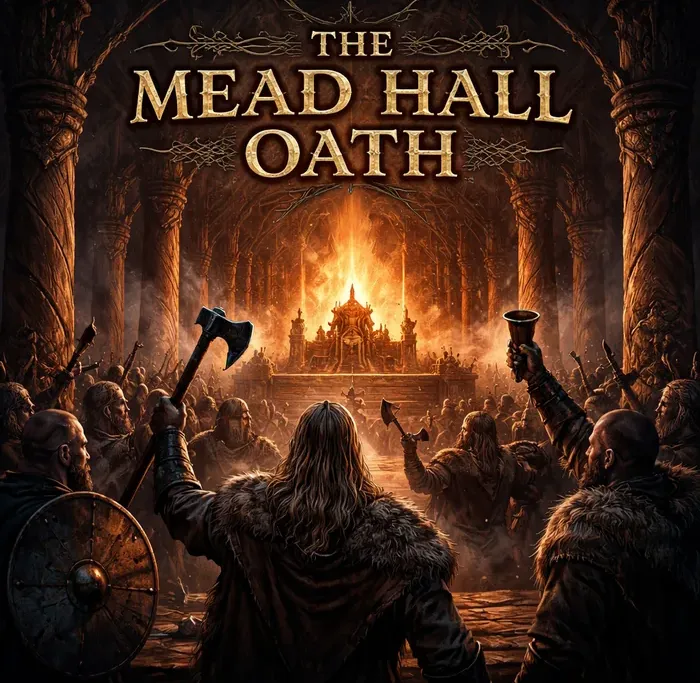 Cover art for the album The Mead Hall Oath