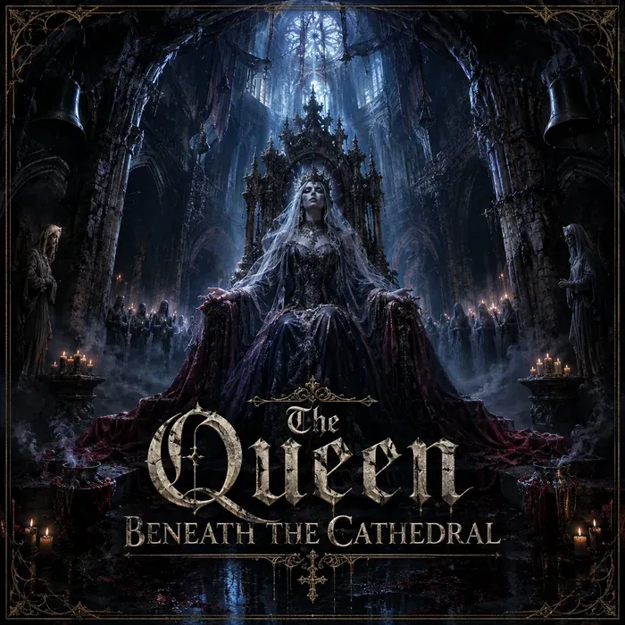 Cover art for the album The Queen Beneath the Cathedral
